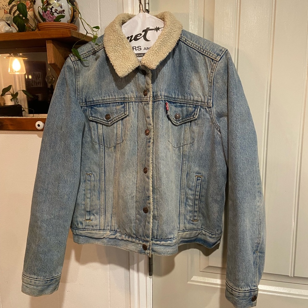Levi's Denim Sherpa Jacket